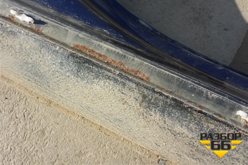 Порог со стойкой правый для Porsche Cayenne с 2003-2010г (Каен)