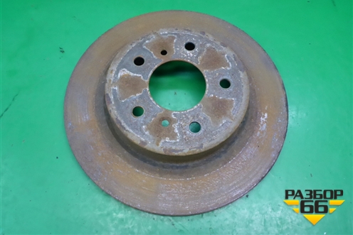 Диск тормозной задний для Nissan Qashqai (J11E) с 2013г (Кашкай)