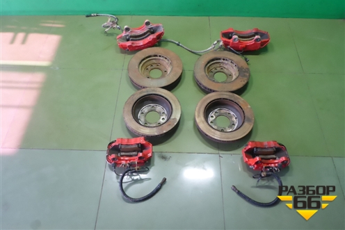 Комплект тормозной системы (Brembo Z18) для Porsche Cayenne с 2003-2010г (Каен)