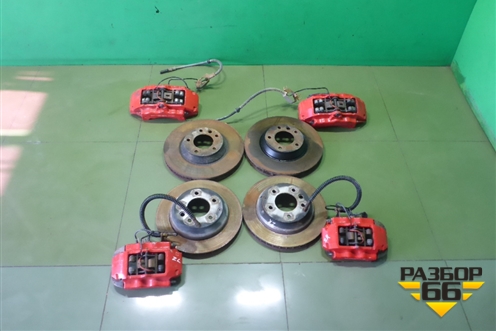 Комплект тормозной системы (Brembo Z18) для Porsche Cayenne с 2003-2010г (Каен)