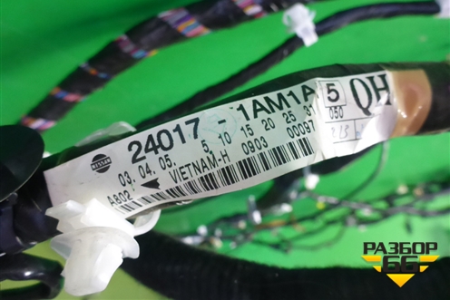 Проводка подкапотная+салон (3.5л VQ35DE правый руль) для Nissan Murano (Z51) с 2007-2015г (Мурано)