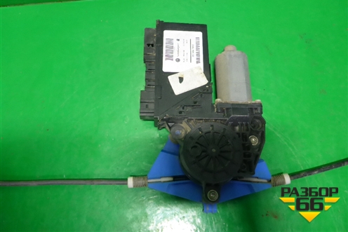 Стеклоподъёмник электрический задний левый для Volkswagen Touareg c 2002-2010г (Туарег)