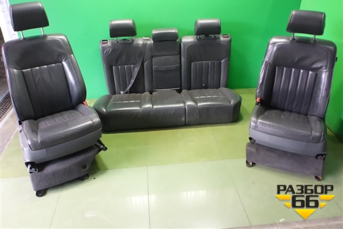 Сиденья комплект (AIR BAG подогрев электро регулировка) для Volkswagen Touareg c 2002-2010г (Туарег)