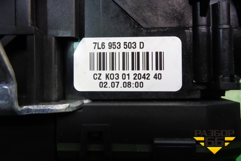 Переключатель подрулевой в сборе (7L6953503D) для Volkswagen Touareg c 2002-2010г (Туарег)