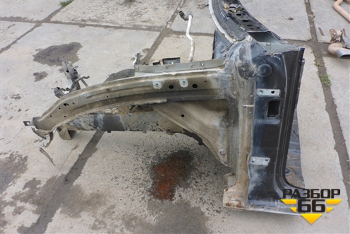 Лонжерон передний левый для Volkswagen Touareg c 2002-2010г (Туарег)