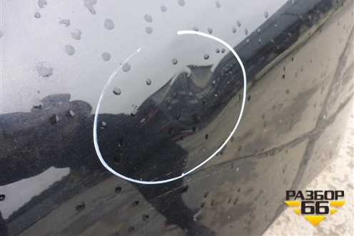 Крыло заднее левое для Volkswagen Touareg c 2002-2010г (Туарег)