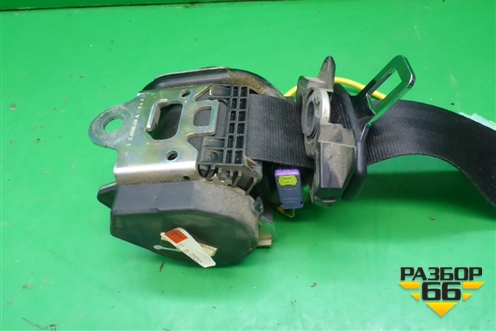 Ремень безопасности задний левый с пиропатроном (7L685780) для Volkswagen Touareg c 2002-2010г (Туарег)