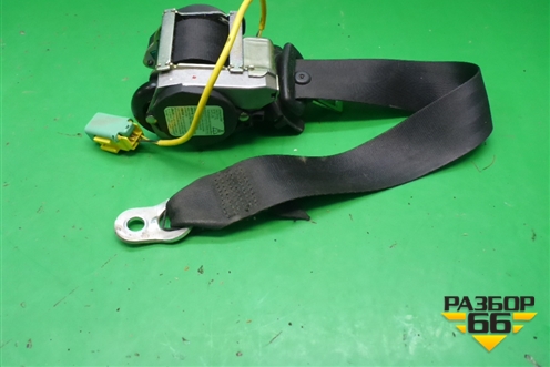 Ремень безопасности задний левый с пиропатроном (7L685780) для Volkswagen Touareg c 2002-2010г (Туарег)