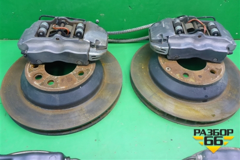 Комплект тормозной системы (Brembo Z18 4.2л BAR) для Volkswagen Touareg c 2002-2010г (Туарег)