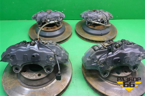 Комплект тормозной системы (Brembo Z18 4.2л BAR) для Volkswagen Touareg c 2002-2010г (Туарег)