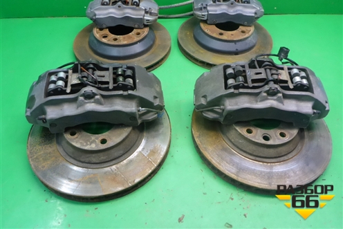 Комплект тормозной системы (Brembo Z18 4.2л BAR) для Volkswagen Touareg c 2002-2010г (Туарег)