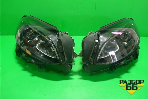 Фара L+R комплект (до 2019г Led без блоков Black Edition) (A2539065101 A2539065201) (A2539065101A253 для Mercedes Benz GLC-Klass X253  с 2015г (ГЛЦ) (A2539065101A2539065201)