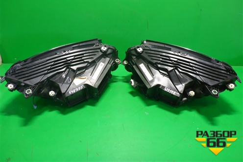 Фара L+R комплект (до 2019г Led без блоков Black Edition) (A2539065101 A2539065201) (A2539065101A253 для Mercedes Benz GLC-Klass X253  с 2015г (ГЛЦ) (A2539065101A2539065201)