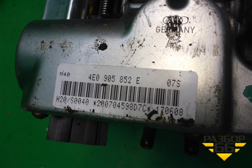 Колонка рулевая (с электрорегулировкой) (4E0905852E) для Volkswagen Touareg c 2002-2010г (Туарег)