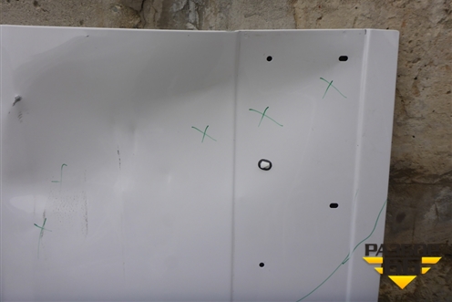 Дверь сдвижная (высокий кузов правая не под стекло) (9008Q1) для Citroen Jumper с 2006г (Джампер)