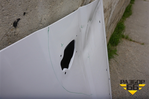 Дверь сдвижная (высокий кузов правая не под стекло) (9008Q1) для Citroen Jumper с 2006г (Джампер)