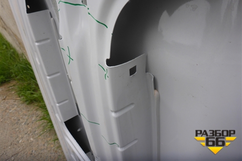 Дверь сдвижная (высокий кузов правая не под стекло) (9008Q1) для Citroen Jumper с 2006г (Джампер)