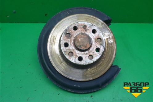 Кулак задний левый для Volkswagen Golf VI с 2009-2012г (Гольф 6)