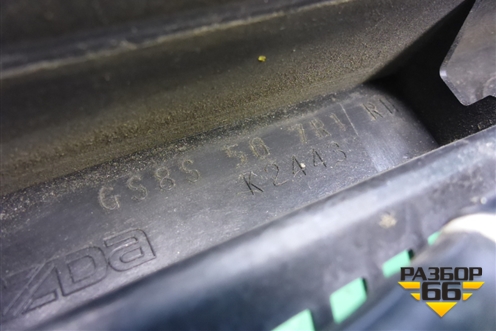 Решетка стеклоочистителей правая (правый руль) (GS8S507R1) для Mazda Mazda 6 (GH) с 2007-2012г