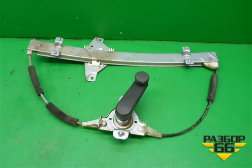 Стеклоподъёмник механический задний левый для Chevrolet Aveo (T250) с 2005-2011 (Авео Т250)