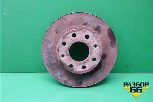 Диск тормозной передний вентилируемый для Chevrolet Aveo (T250) с 2005-2011 (Авео Т250)