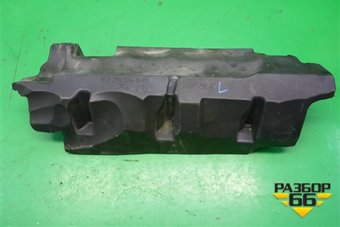 Шумоизоляция на двигатель (левая 4.7л M278) (A2782261585) для Mercedes Benz S-Klass W221 с 2005-2013г (С)