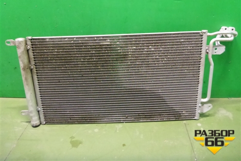 Радиатор кондиционера (6C0816411B) для Skoda Rapid с 2013г (Рапид)