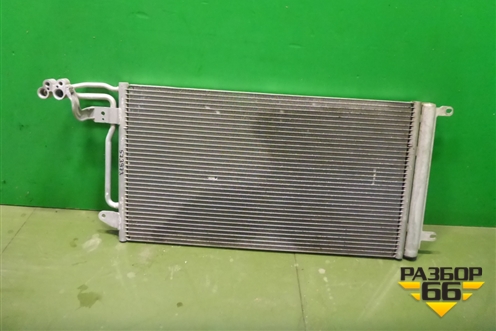 Радиатор кондиционера (6C0816411B) для Skoda Rapid с 2013г (Рапид)