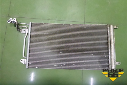 Радиатор кондиционера (6C0816411B) для Skoda Rapid с 2013г (Рапид)