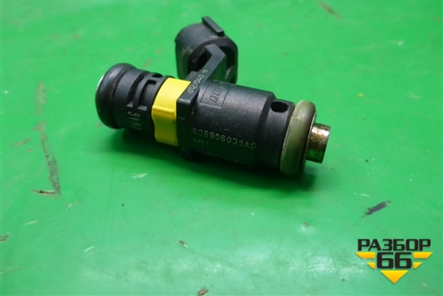 Форсунка инжекторная электрическая (1.4л BUD) (036906031AG) для Skoda Octavia (А5) с 2004-2013г (Октавия)