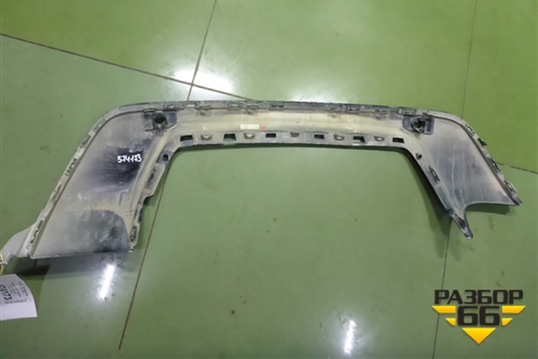 Накладка заднего бампера (под парктроник) (J8A2640E80) для Land Rover Range Rover Velar с 2017г (Велар)