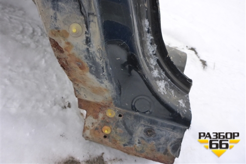 Крыло заднее правое для Land Rover Range Rover Sport с 2005-2012г (Спорт)