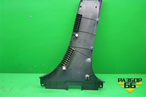 Обшивка стойки центральная нижняя левая (7211A055) для Mitsubishi Lancer-X с 2007г (Лансер)