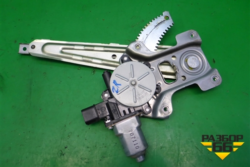 Стеклоподъёмник электрический задний правый для Mitsubishi Lancer-X с 2007г (Лансер)