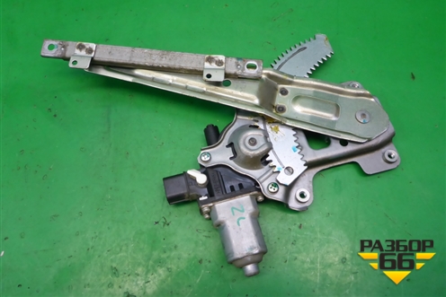 Стеклоподъёмник электрический задний левый для Mitsubishi Lancer-X с 2007г (Лансер)