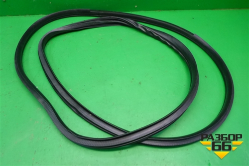 Уплотнитель двери передней левой для Mitsubishi Lancer-X с 2007г (Лансер)