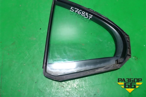 Стекло двери задней левой форточка (седан) для Mitsubishi Lancer-X с 2007г (Лансер)