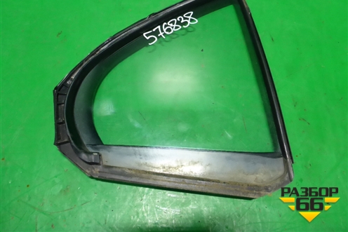 Стекло двери задней правой форточка (седан) для Mitsubishi Lancer-X с 2007г (Лансер)