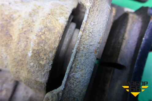 Суппорт задний левый для Mitsubishi Lancer-X с 2007г (Лансер)