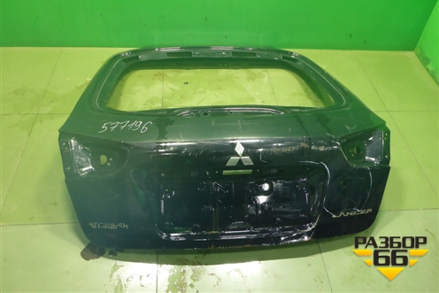 Дверь багажника без стекла для Mitsubishi Lancer-X с 2007г (Лансер)