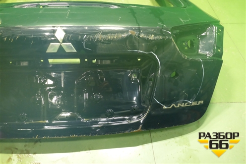 Дверь багажника без стекла для Mitsubishi Lancer-X с 2007г (Лансер)