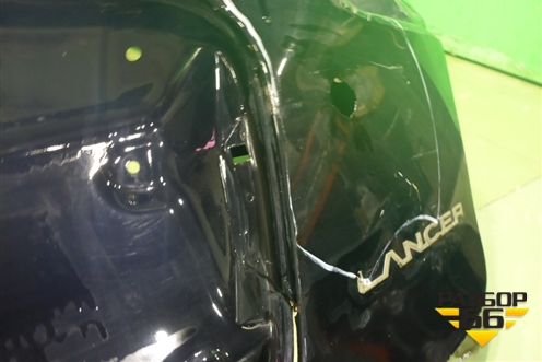 Дверь багажника без стекла для Mitsubishi Lancer-X с 2007г (Лансер)