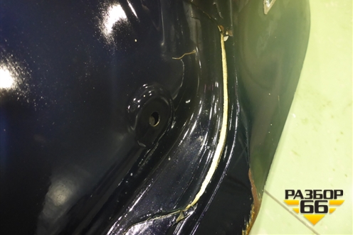 Дверь багажника без стекла для Mitsubishi Lancer-X с 2007г (Лансер)