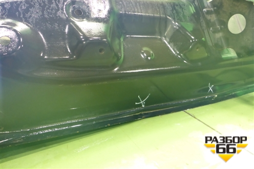 Дверь багажника без стекла для Mitsubishi Lancer-X с 2007г (Лансер)