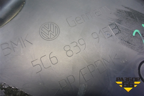 Панель внутренняя двери задней левой (5C6839915B) для Volkswagen Jetta с 2010-2019г (Джетта)