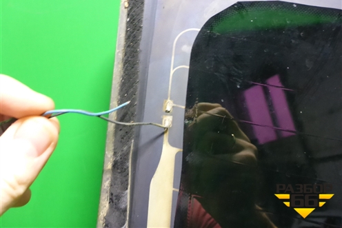 Стекло заднее (5C6845051) для Volkswagen Jetta с 2010-2019г (Джетта)