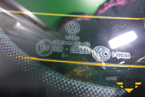 Стекло заднее (5C6845051) для Volkswagen Jetta с 2010-2019г (Джетта)