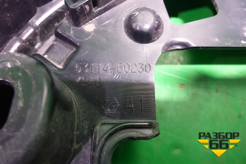 Решетка радиатора (5311460230) для Toyota Land Cruiser (300) с 2021г (Ленд Крузер)