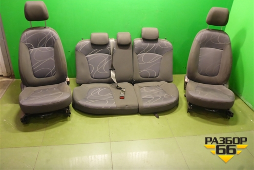 Сиденья комплект (без обогрева) для Ravon R2 с 2016г (Р2)