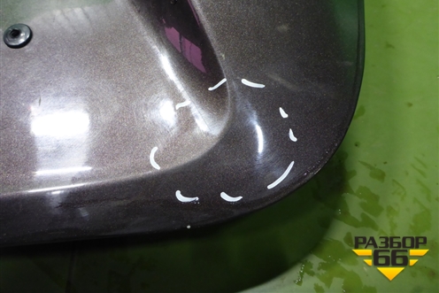 Дверь багажника со стеклом для Ravon R2 с 2016г (Р2)